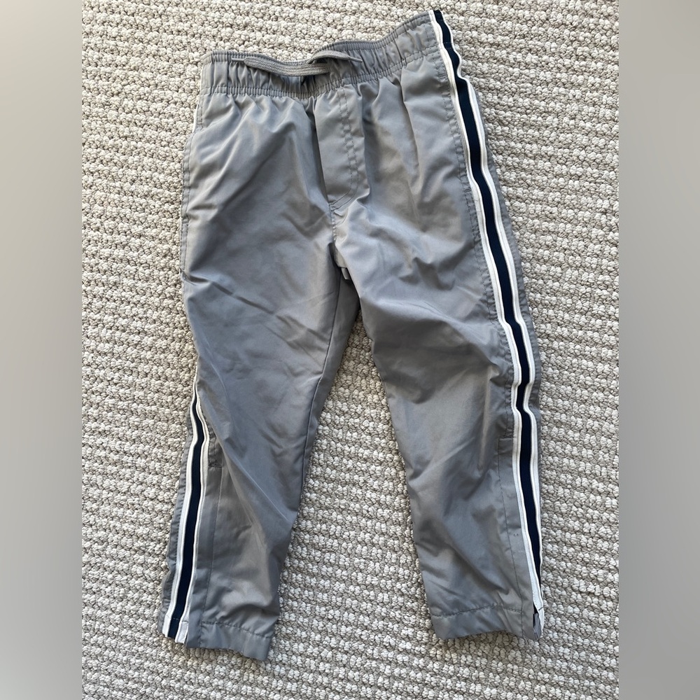 OshKosh B'gosh Gray Joggers with Side Stripes
